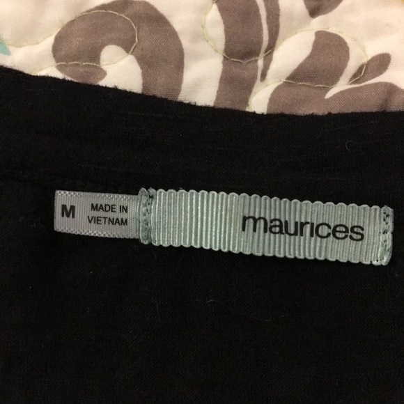 NWOT Maurice top with fringe hem. - Picture 2 of 3